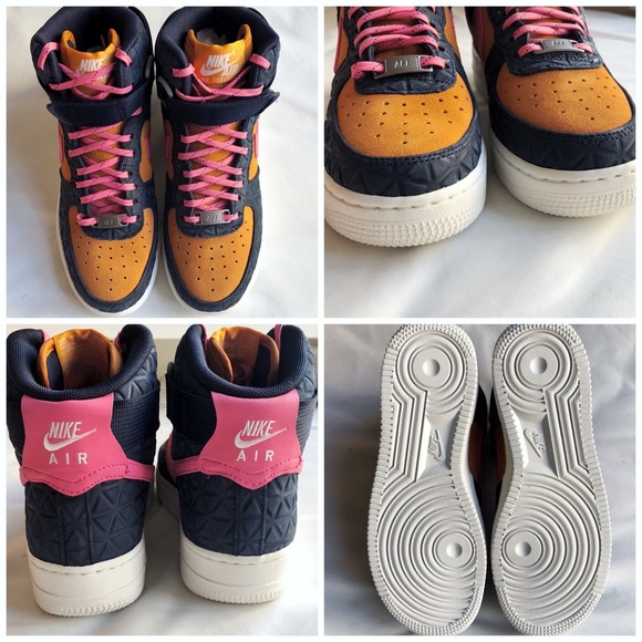Nike Air Force 1 Suede High Top Sneakers - Picture 4 of 8